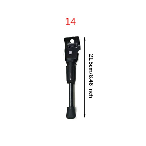Suporte para bicicleta infantil, rodas de 12, 14, 16 e 18 polegadas, suporte lateral.