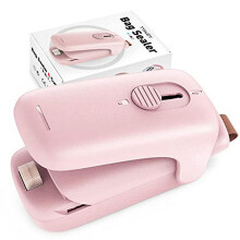 Mini chip bag sealer handheld heat vacuum resealer