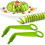 Coupe-légumes Giyblacko vert 2 pièces 1