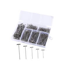 T-Pins for Wig Styling and Making Metal Hairpins 50 pcs