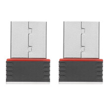 6 phíosa Cuibheoir Wifi Cuibheoir Gan Sreang Cuibheoirí Wifi Usb Dubh Ish Dongle Wifi Gan Sreang Dongle Gan Sreang USB