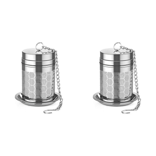 Stainless Steel Tea Infuser Extra Fine Mesh 2 Pack