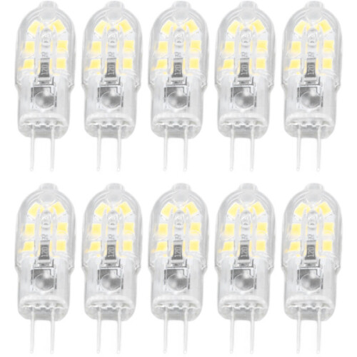 10 τεμάχια λαμπτήρες G4LED με δυνατότητα ρύθμισης φωτεινότητας, υψηλής απόδοσης