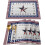 Set de 8 sets de table patriotiques américains, polyester-coton-lin, 1