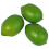 Set di 9 lime verdi artificiali 1