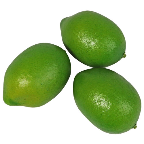 Set di 9 lime verdi artificiali