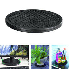 Plato giratorio tipo Lazy Susan de 10 pulgadas con capacidad para 65 libras.