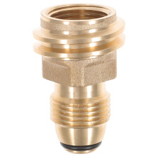 Adaptateur de connexion au propane en cuivre pour barbecues à gaz