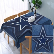 Cowboys fodbolddug polyester rektangulær