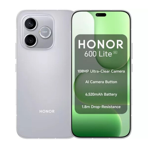 Honor HONOR 600 Lite 5G  8GB RAM 256GB ROM - Grey