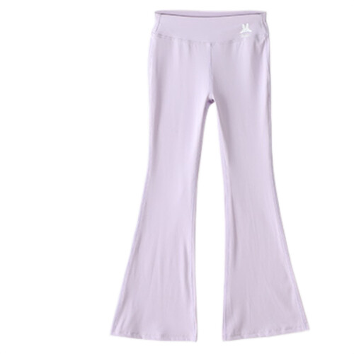 Jentebukser med utsving, elastiske nylon-bootcut-leggings