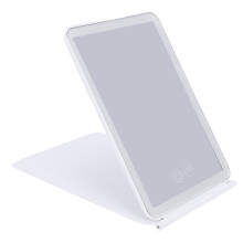 LED faltbarer Reisespiegel 1000mAh 3X Vergrößerung