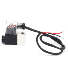 Electric Solenoid Air Valve 187V-253V Compatible with Silent Oil-Free Pump, M8 Thread