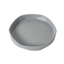 Bloempotonderzetter in Scandinavische stijl, lekbak, verdikt plastic, geschikt voor binnen- en buitengebruik, 3 maten.