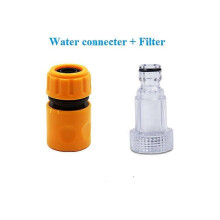 Hose Connector and Filter Set Compatible with Pressure Washers, Engineering Plastic Fittings