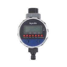 Zegar do podlewania ogrodu z wyświetlaczem LCD i 8 programami, elektroniczny zawór kulowy, do kranu 3/4 cala