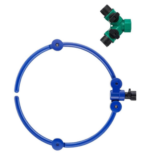 Polystyrene Tree Watering Ring for Direct Root Irrigation and Water Conservation