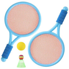 Kids Sports Toys Children's Badminton & Tennis Racket Set with 2 Rackets 2 Balls