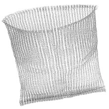 Stainless Steel Plant Root Protector Mesh Bag, 30x15cm Garden Mesh Pouch for Potted Plants