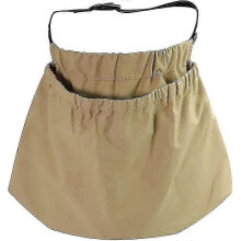 Fruit Picking Bag with Adjustable Shoulder Straps, Waterproof Oxford Fabric, Collapsible Garden Harvesting Apron Pouch