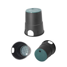 Green Sprinkler Valve Box 6 Inch for Uniform Lawn and Garden Irrigation