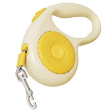 Guinzaglio retrattile per cani con design anti-groviglio, nylon riflettente per passeggiate notturne, assorbimento degli urti elastico
