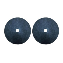 Mulch Ring Weed Preventer, Eco-Friendly Garden Mat for Tree Bases and Flower Beds, Set of 2