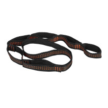 Extension Rope Belt Strap Compatible with Hammock Aerial Yoga Outdoor Camping 1M 6 Loops Orange