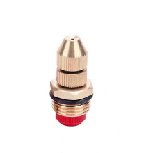 Brass Water Spray Nozzle 1/2 Inch Adjustable Lawn Sprinkler for Garden with Atomisation