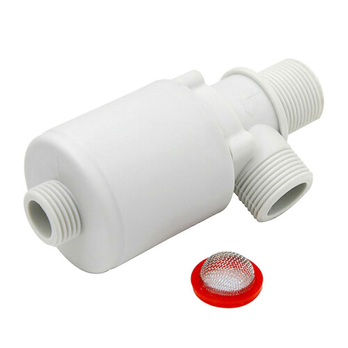 Automatic Water Level Control Valve 3/4 Inch Plastic Float for Tank Toilet Pool