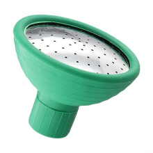 Metal Watering Can Rose Head Replacement with Elastic Rubber Base for Precise Plant Watering