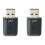 2X Δέκτης πομπού Bluetooth5.1FM αυτοκινήτου, κλήσεις handsfree, μίνι USB, κιτ αυτοκινήτου Bluetooth, 1