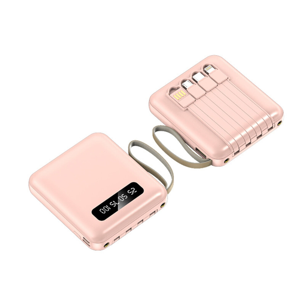 Portable Charger 10000Mah With Built-In Cables 4 Output 3 900881771764
