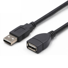 1-pack USB-förlängningskabel - A-hane till A-hona adapterkabel - 1,5 meter