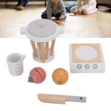 Holz-Mixer-Spielzeug Buche Obst-Schneide-Set
