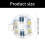 4 LED Beads PCB Board Replacement Fridge Repairing Light for 3