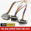 Reliable 9W4 Electrical Connector For High Load-straight head 4
