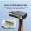 Reliable 9W4 Electrical Connector For High Load-straight head 6