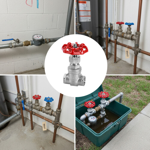 Stable 304 Stainless Steel Gate Valves Upgrades Suitable-DN25 2