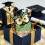 Owl Doctor Shape Gift Box Elegant Handmade Statue-Green 5