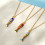 Trendy Drip Fish Charm Necklace With Adjustable-JDN0312222 WT 6