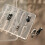 Small Rabbits Shaped Nail Stamp Template Reusable Silicone Mould 5