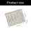 Small Rabbits Shaped Nail Stamp Template Reusable Silicone Mould 7