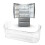 Multipurpose Plastic Replacement Fridge Door Rack Door Shelf-2 3