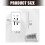 6Pcs Dimmer Switches Knob Dimmer Replacement Knob Slider-beig 4