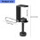 Space Saving Over Ear Headsets Holder Stand-White double hook 4