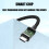 USB5 Cable 80Gbps Data Transfer 240W USB C to USB C Cable-0.5m 6