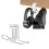 Metal Earphone Hanger Mount Without Drilling-Black single hook 3