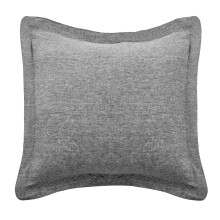 Levtex Home linnen euro kussensloop 26x26 inch gemêleerd steen