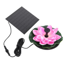 Fontaine solaire Lotus pour la décoration d'un bassin de jardin